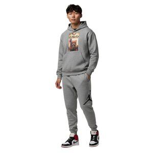 Air Jordan 1 Sweatsuit 2 PC Mens size L Hoodie Jogger Set Fleece Tracksuit NWT